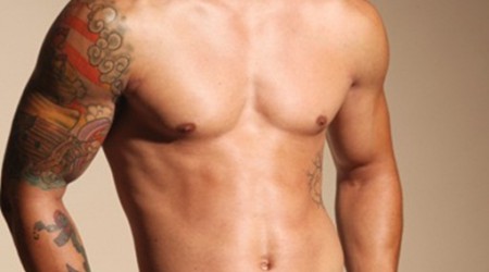 Paragon Men: tattoed naked hunk Brolly David stripped bare!