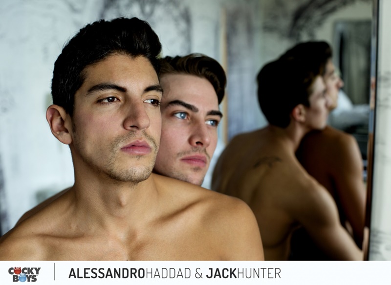Cockyboys ripped six pack abs sexy naked muscle boys Jack Hunter flips Alessandro Haddad fucking ass hole anal rimming 022 gay porn sex gallery pics video photo - Jack Hunter flips Alessandro Haddad around fucking him hard from behind