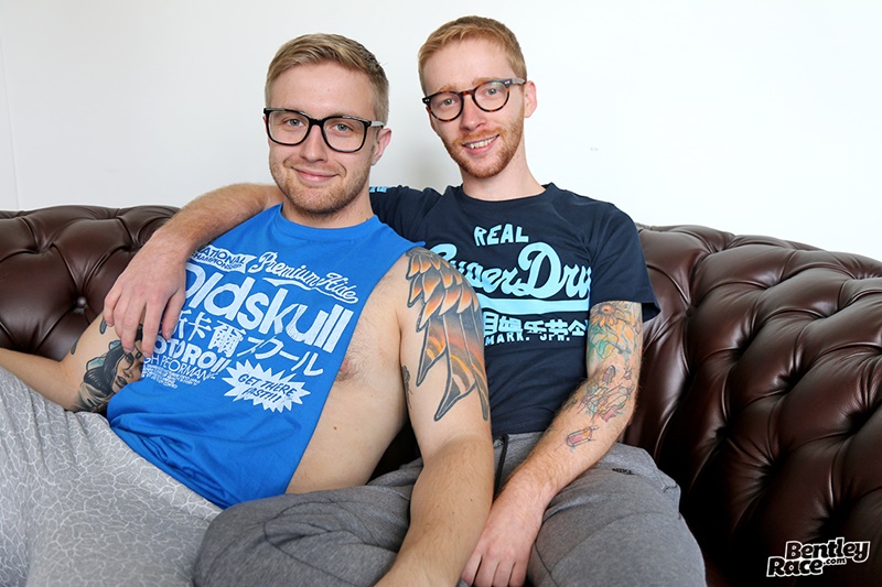 BentleyRace ginger hair sexy young stud Luc Dean huge raw boy cock anal Rory Delroy tight bubble butt asshole big thick dick sucking 002 gay porn sex gallery pics video photo 1 - Luc Dean pushes his huge raw boy cock deep inside Rory Delroy’s tight bubble butt asshole