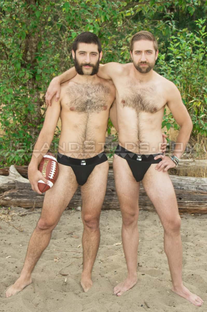 Bearded Totally Hairy Outdoor Oregon Jocks Uncut Andre And
