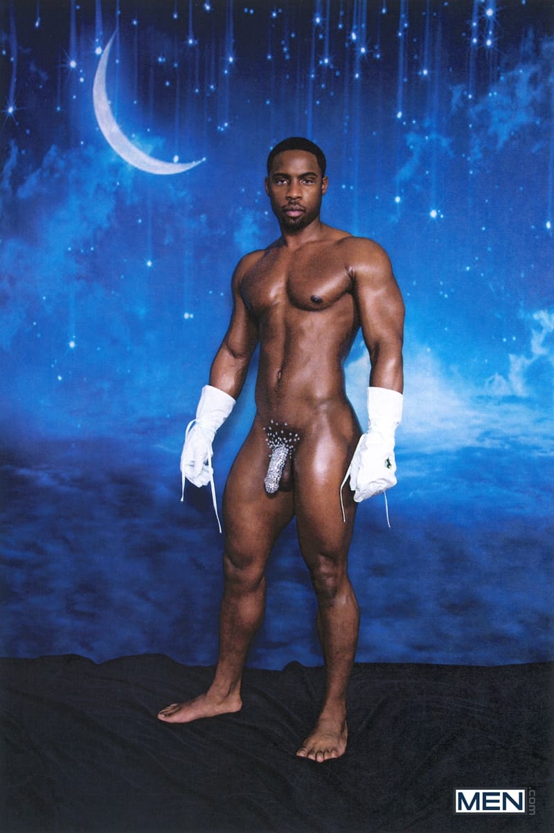 Interracial anal DeAngelo Jackson's big black cock balls deep ass fucking  Derek Cline - Free Naked Gay Men Big Dicks