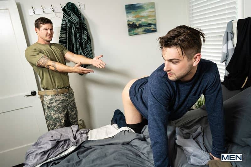 Young stud Johnny Rapid hot bubble ass bareback fucked army hunk Jonah Reeves huge cock 016 gay porn pics - Young stud Johnny Rapid’s hot bubble ass fucked by army hunk Jonah Reeves’ huge cock