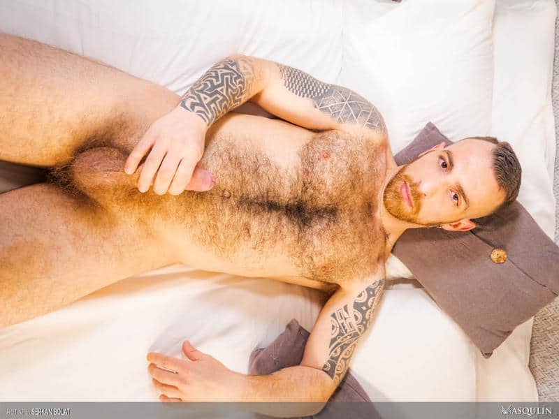 800px x 600px - Hairy, tattooed Portuguese ex-professional football player Serkan Bolat  strips naked stroking his huge uncut dick - Free Naked Gay Men Big Dicks